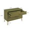Manhattan Comfort 2-Piece DUMBO Standard 3-Drawer Dresser and DUMBO 2.0 Nightstand in Olive Green 2-DB02-OG - alternate 6